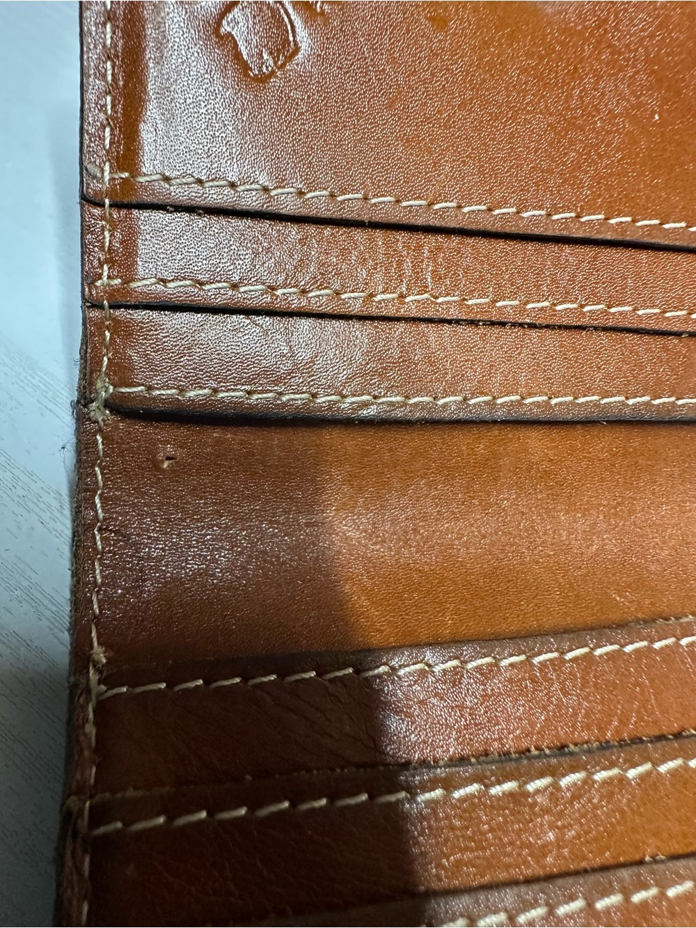 Patricia Nash Brown Leather Zip Around Wallet - Picture 11 of 11